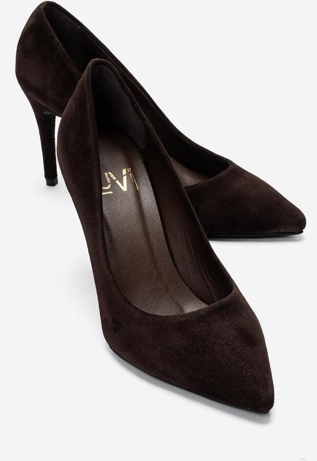 Forever & Always Moriel Leren Stiletto Pump