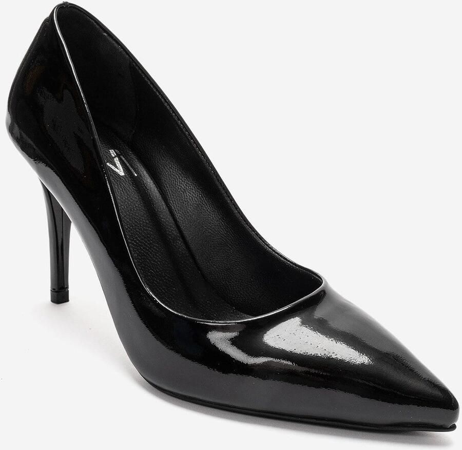 Forever & Always Moriel Leren Stiletto Pump