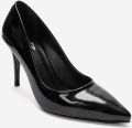 Forever & Always Moriel Leren Stiletto Pump - Zwart