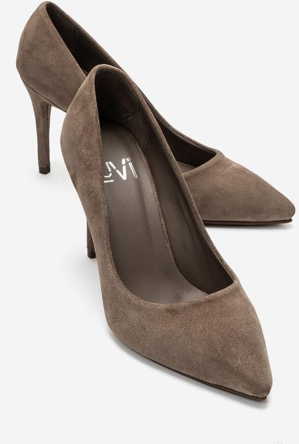 Forever & Always Moriel Leren Stiletto Pump