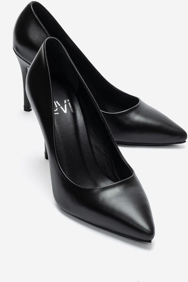 Forever & Always Moriel Leren Stiletto Pump