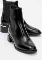 Forever & Always Neiva Leren Chelsea Boot (Dames) - Zwart