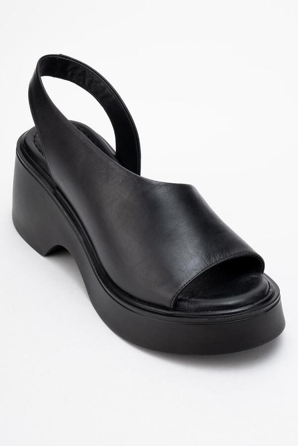 Forever & Always ROY Leren Wedge Sandaal (Dames)