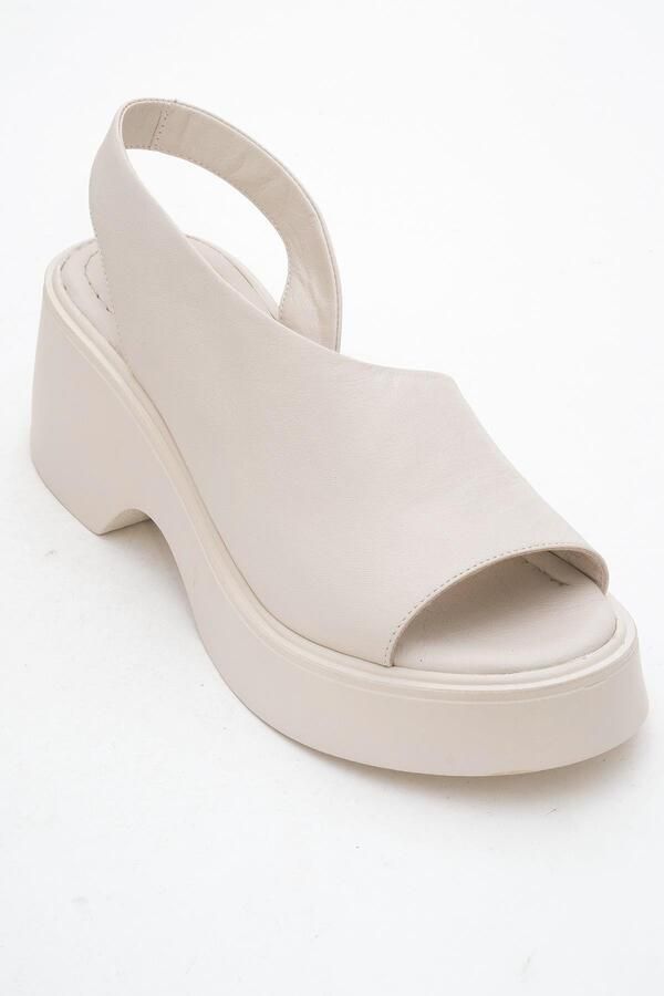 Forever & Always ROY Leren Wedge Sandaal (Dames)