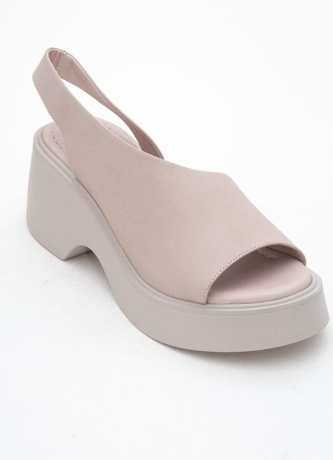 Forever & Always ROY Leren Wedge Sandaal (Dames)
