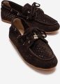 Forever & Always Stevo Leren Veterschoenen Loafer - Bruin