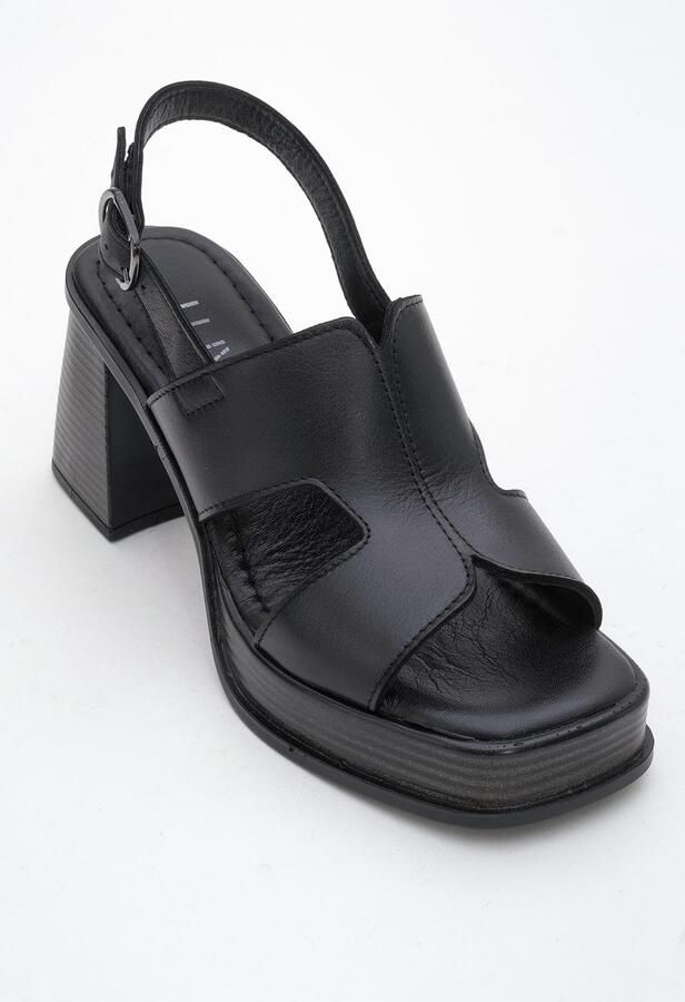 Forever & Always Zennia Leer Platform Sandaal (Women)