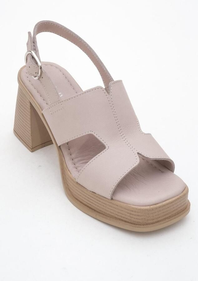 Forever & Always Zennia Leer Platform Sandaal (Women)