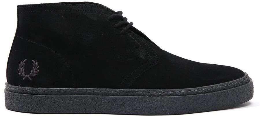 Fred Perry Men's Hawley Suede Chukka Boots in Black