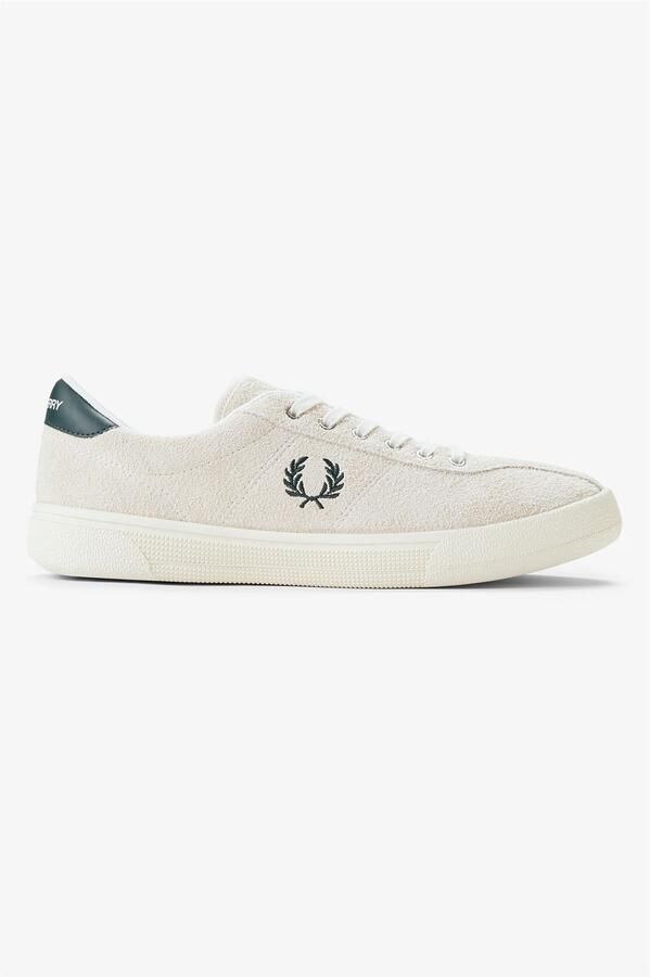 Fred Perry Tennisschoen Suède Heren Ecru Grassroot Sneakers