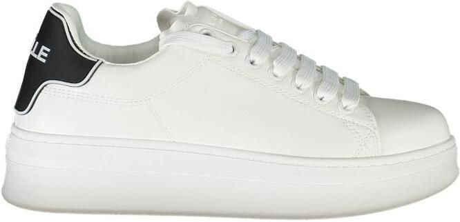 Gaëlle Paris Gaelle Paris Bianco Polyurethaan Dames Sneakers