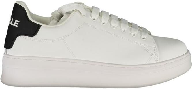 Gaëlle Paris Gaelle Paris Witte Polyurethaan Sneakers voor Heren