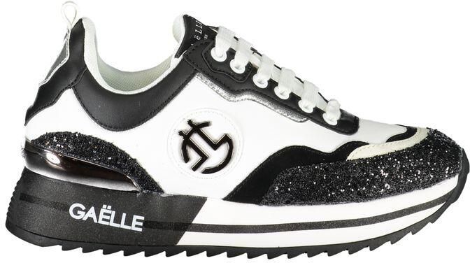 Gaëlle Paris Gaelle Paris Zwarte Polyurethaan Dames Sneaker