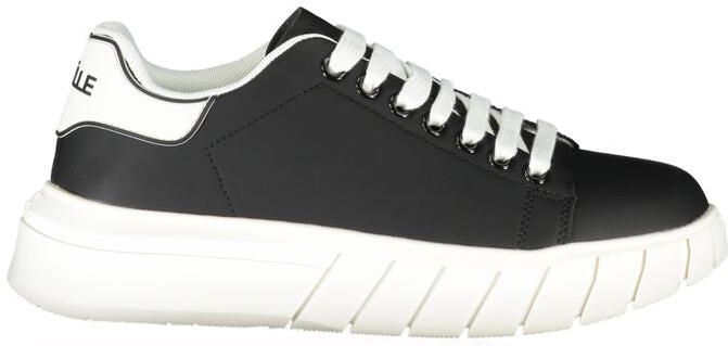 Gaëlle Paris Gaelle Paris Zwarte Polyurethaan Heren Sneaker