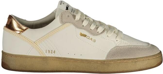 Gas Bianco Poliuretano Dames Sneaker