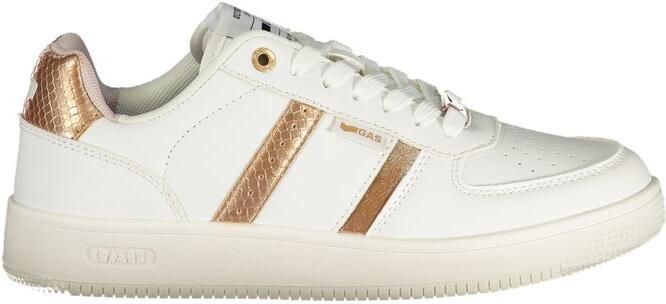 Gas Bianco Polyurethaan Dames Sneaker