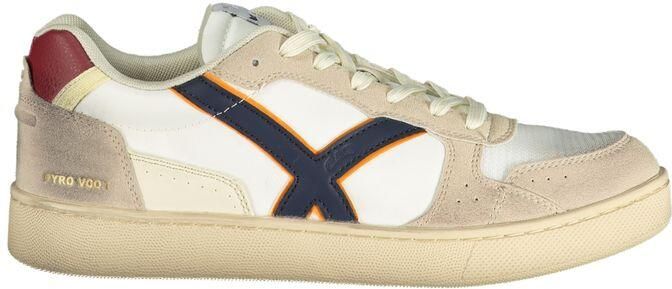 Gas Bianco Polyurethaan Heren Sneakers