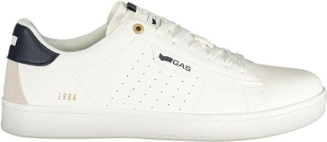 Gas Bianco Polyurethaan Heren Sneakers