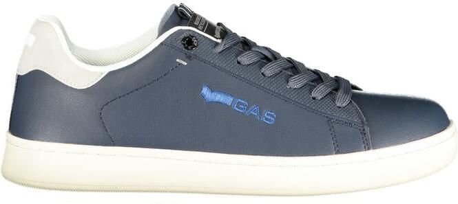 Gas blauwe polyurethaan herensneaker