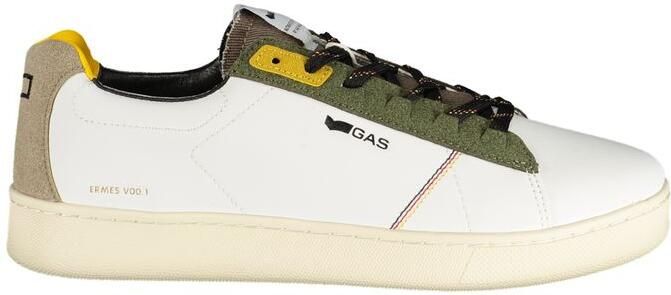 Gas Witte Polyester Heren Sneaker
