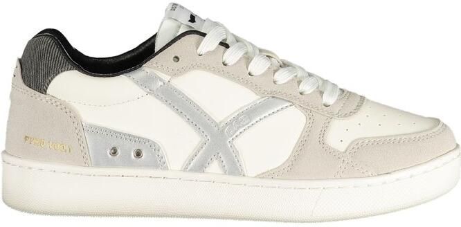 Gas Witte Polyurethaan Dames Sneakers