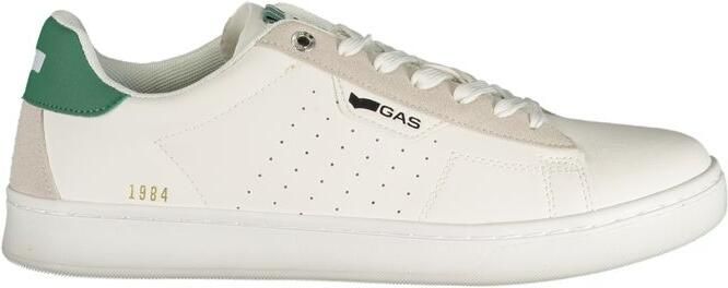 Gas Witte Polyurethaan Heren Sneaker