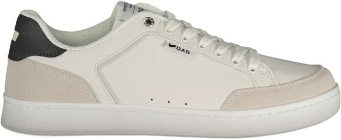 Gas Witte Polyurethaan Heren Sneaker