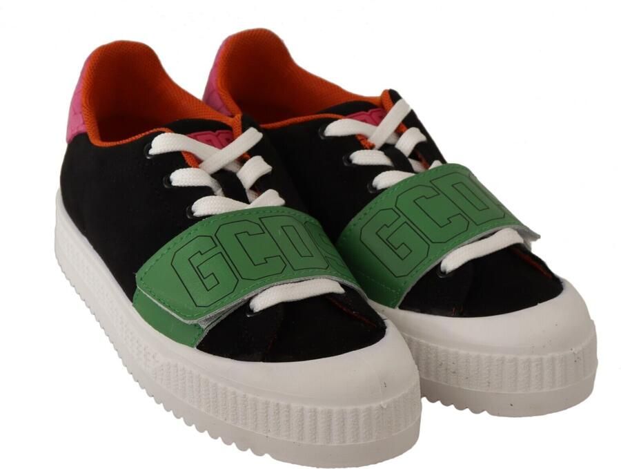 Gcds Multicolor Suede Low Top Lace Up Damesschoenen