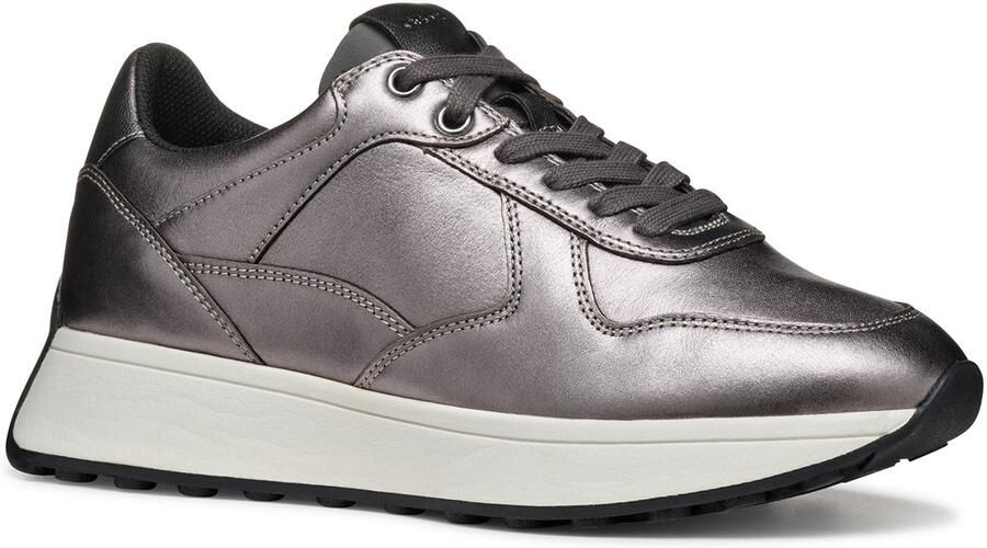 Geox D Amabel A Leren Damestrainers