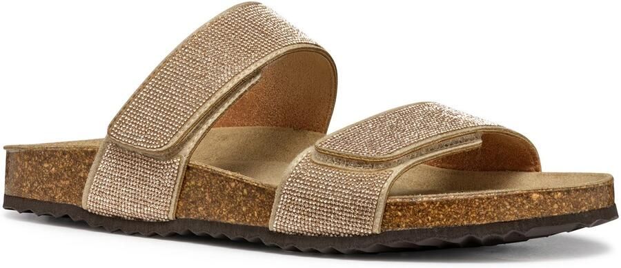 Geox D BRIONIA R Dames Roze Gouden Sandalen