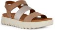 Geox D Xand 2.1S B Synthetisch Dames Nude Sandalen - Nude