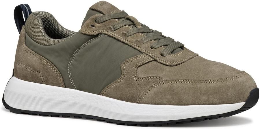 Geox U VOLPIANO Leren Heren Sneakers Sage