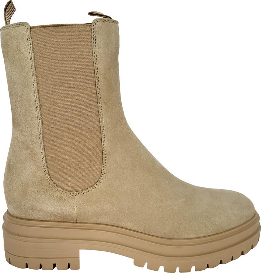 Gianvito Rossi Pre-owned Gianvito Rossi Chester Enkellaarsjes van beige suède