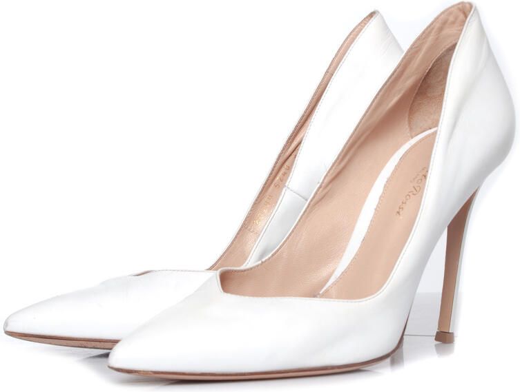 Gianvito Rossi Pre-owned Gianvito Rossi Witte leren decollete pumps