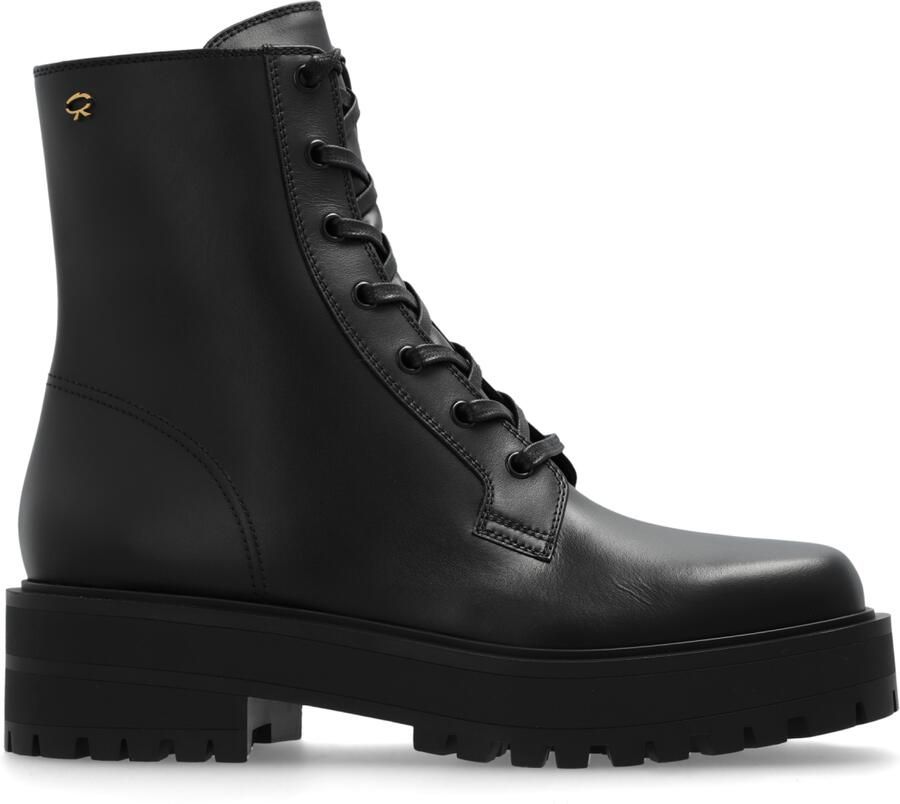 Gianvito Rossi Pre-owned Leren enkellaarsjes 'Turner'