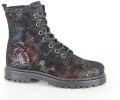 Giga G4200-b46 meisjes veterboots - Zwart