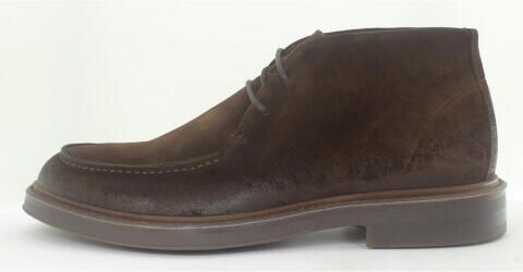 Giorgio 16111 donkerbruine suède veterschoen