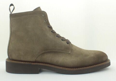 Giorgio 32711 Taupe suède veterboots met donkere zool
