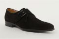Giorgio 38201 zwart suede schoenen met gesp - Zwart
