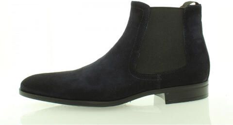 Giorgio 38204 halfhoge zwart suède laarsje met rubber zool