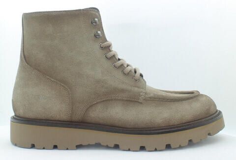 Giorgio 42803 beige suède veterboot met rubber zool