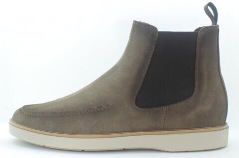 Giorgio 56416 suède boots met lichte rubber zool taupe