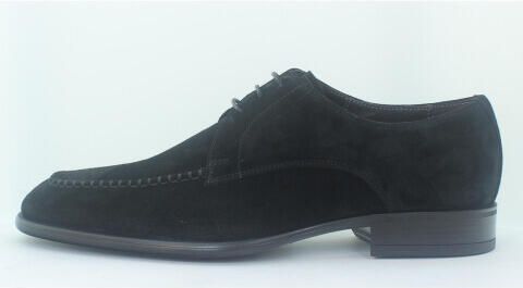 Giorgio 79418 zwart suède veterschoenen