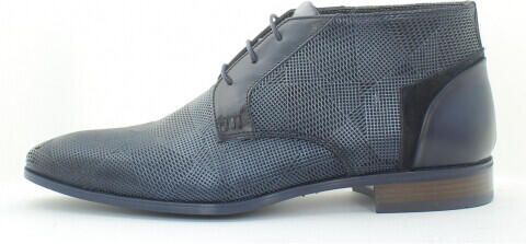 Giorgio 964172 donkerblauwe leren veterschoenen