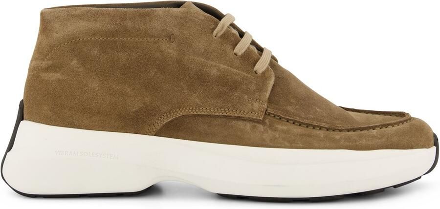 Giorgio hoge sneakers effen camel