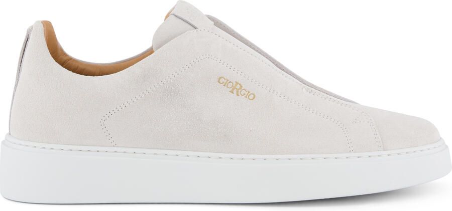 Giorgio instapper creme leer