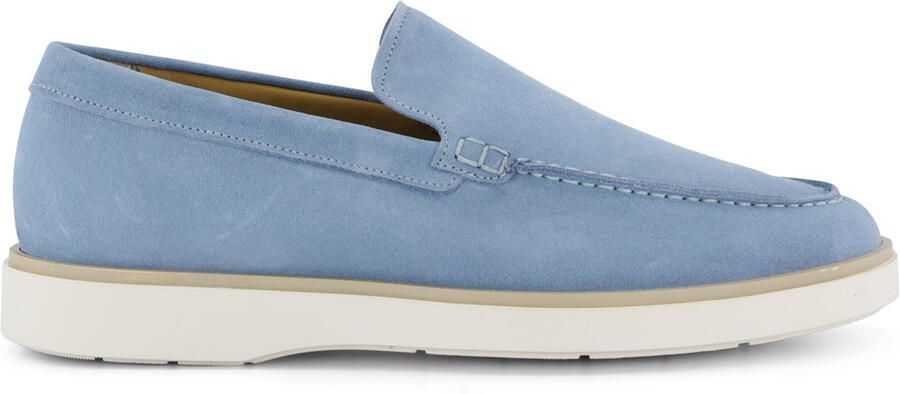 Giorgio loafer lichtblauw effen lichte zool effen