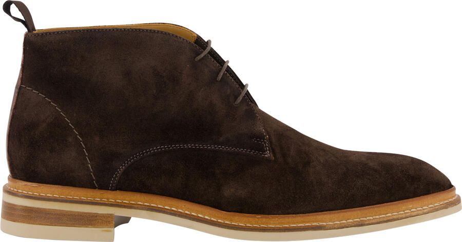 Giorgio Schoenen bruin suede met luxe zool