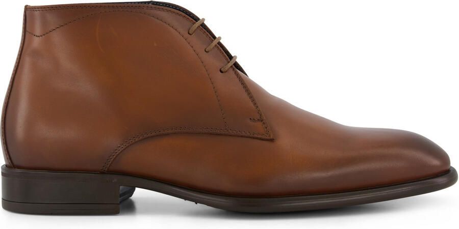 Giorgio veterschoen effen leer bruin