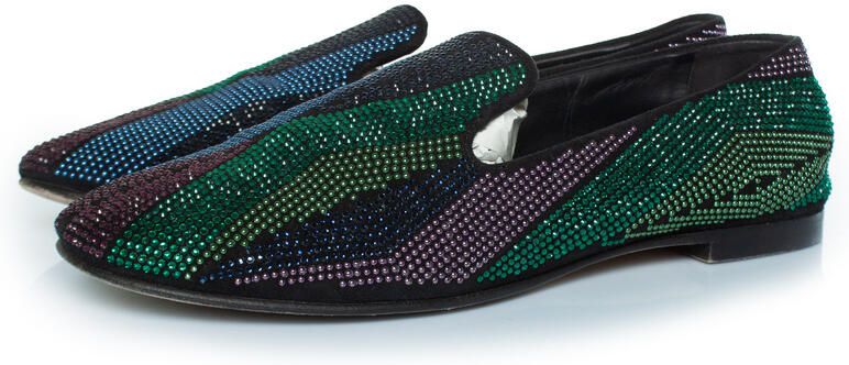 Giuseppe Zanotti Pre-owned Giuseppe Zanotti loafers met strass
